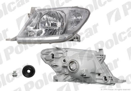 Фара основная правая Polcar 8192102E
