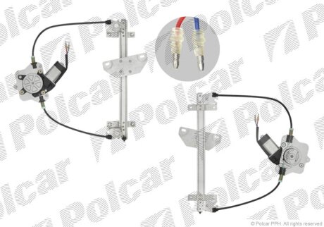 Стеклоподъемник электрический (PJ) Polcar 9040PSE4