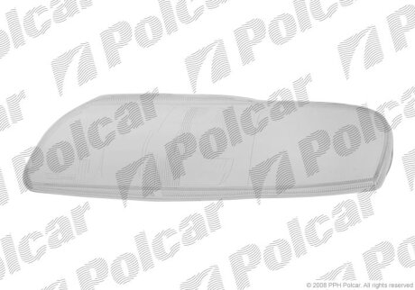 Стекло фары Polcar 906011-E
