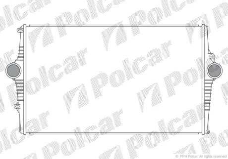 Интеркулер Polcar 9080J8-1