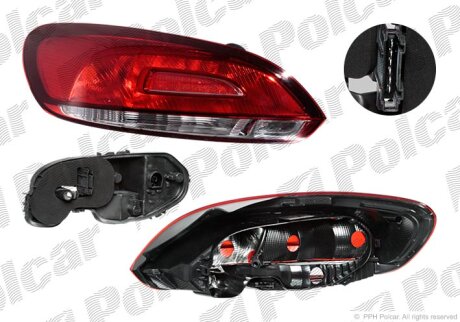 Фонарь задний Polcar 951188-V