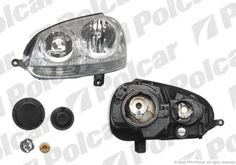Фара основная левая Polcar 9513091H