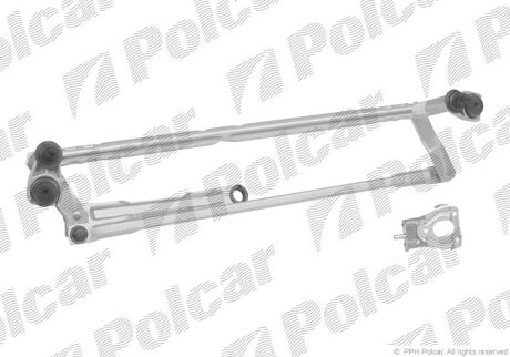 Механизм с/очистителей без моторчика Polcar 9513MWP1