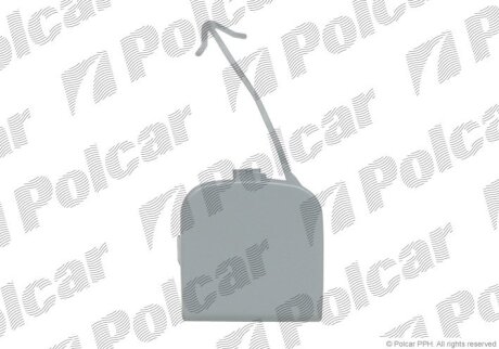 Заглушка крюка буксировки Polcar 95180719