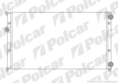 Радиаторы охлаждения (ZJ) Polcar 952408A5