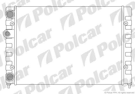 Радиаторы охлаждения (PJ) Polcar 953808A1