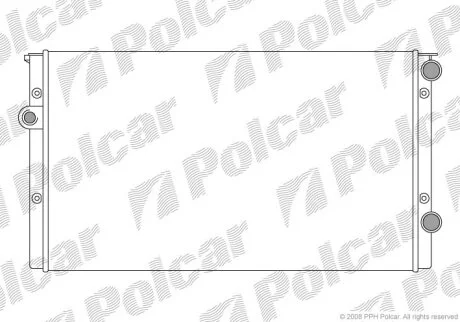 Радиаторы охлаждения (ZJ) -RNBC Polcar 953808A5
