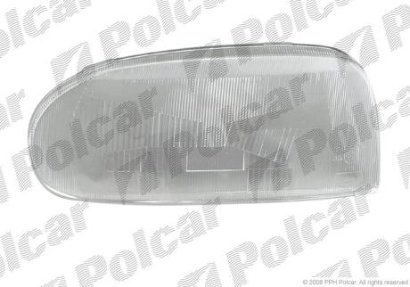 Стекло фары Polcar 953812-E