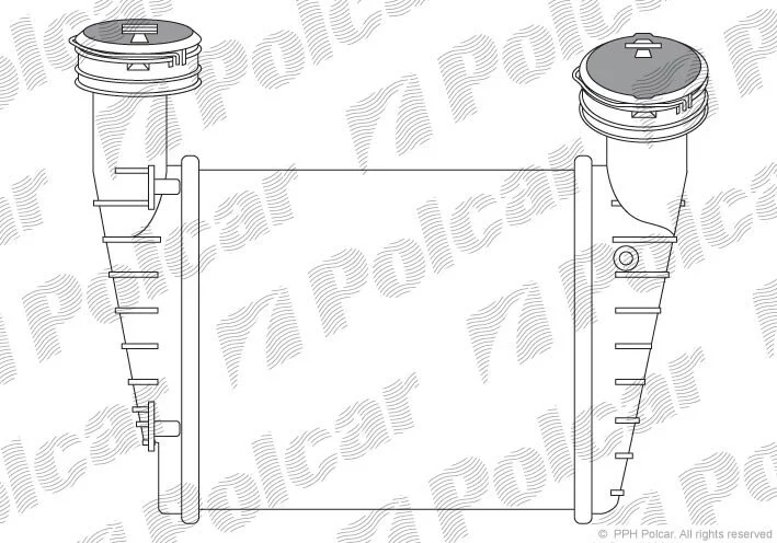 Интеркулер Polcar 9548J8-5 (фото 1)