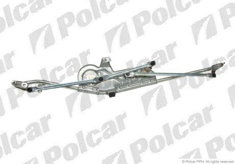 Механизм стеклоочистителей без моторчика Polcar 9551MWP1