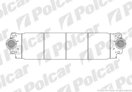 Интеркулер Polcar 9568J81X