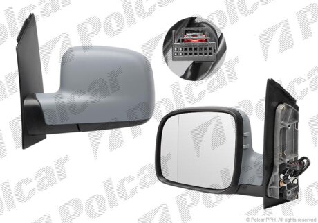 Наружное зеркало Polcar 9575525E