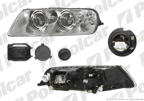 Фара основная Polcar 9580101V