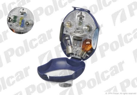 Лампа галогенная 12В H4 Polcar 99ZK004A