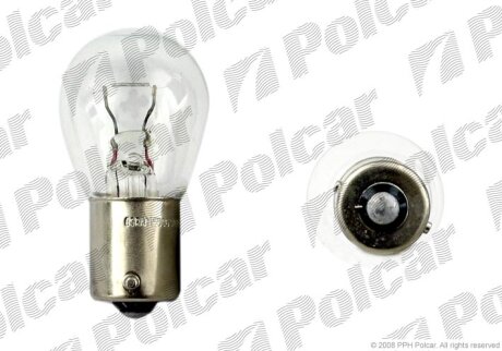 Лампа накаливания P21W 12V 21W Polcar 99ZP018H