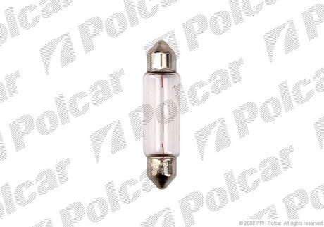Лампа накаливания C10W 12V 10W Polcar 99ZP033A