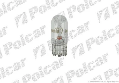Лампа накаливания W5W 12V 5W Polcar 99ZP034L