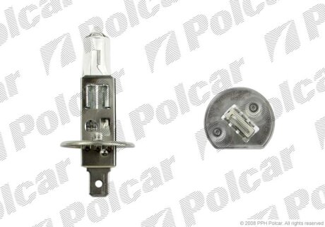 Лампа галогенная 12В H1 55Вт Polcar 99ZS003H