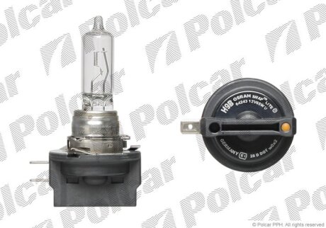 Лампа галогенная 12В H9B 65Вт Polcar 99ZS027A