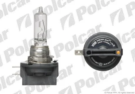 Лампа галогенная 12В H9B 65Вт Polcar 99ZS027A