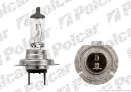 Лампа галогенная 12В H7 55Вт Polcar 99ZS095A