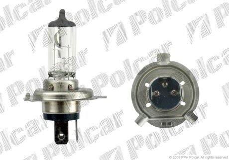 Лампа галогенная 12В H4 60/55Вт Polcar 99ZS171A