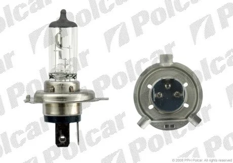 Лампа галогенная 12В H4 60/55Вт Polcar 99ZS171A
