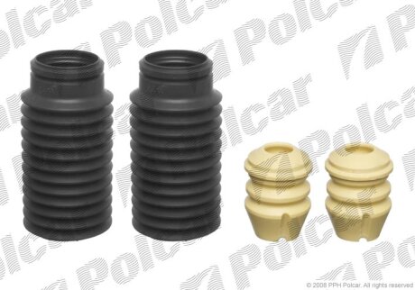 Пыльник амортизатора, комплект Polcar S030037