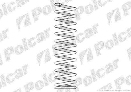 Пружина подвески Polcar ST415824