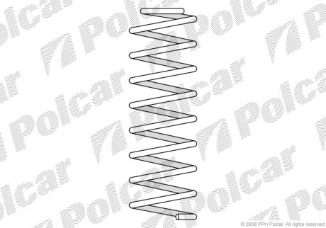 Пружина подвески Polcar ST615016