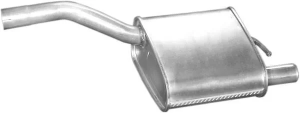 Глушитель задний POLMOSTROW 08.388 (фото 1)