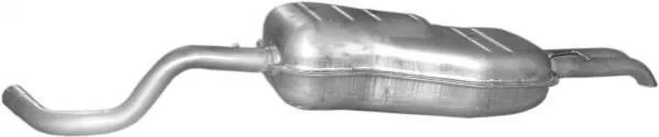 Глушник Skoda Octavia 1.8i-20V, 2.0i, Seat Toledo 1.8i Turbo-20V 98-05 VW Bora1.6 FSi 01-05, 2.0i POLMOSTROW 2455 (фото 1)