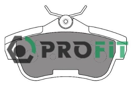 Колодки гальмівні дискові PROFIT 50001772