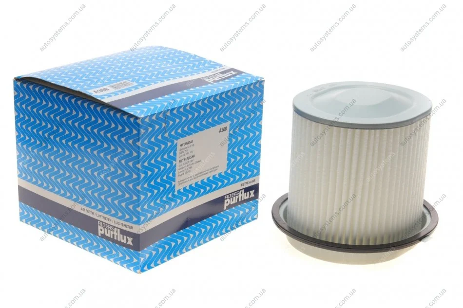 Фільтр повітряний Mitsubishi Lancer III/IV 1.5/1.8 88-92 Purflux A308 (фото 1)