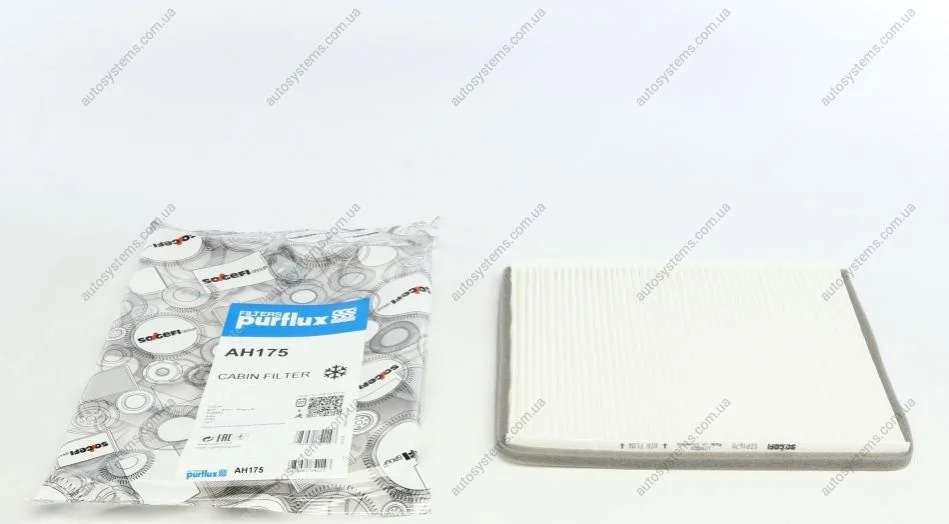 Фільтр салону Opel Agila/Suzuki Ignis/Subaru Justy 00- Purflux AH175 (фото 1)