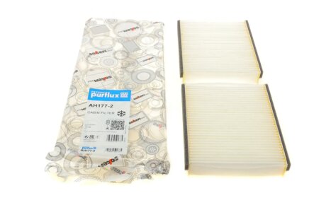 Фільтр салону Alfa Romeo 147/156/GT 01-10 (к-кт 2шт.) Purflux AH177-2