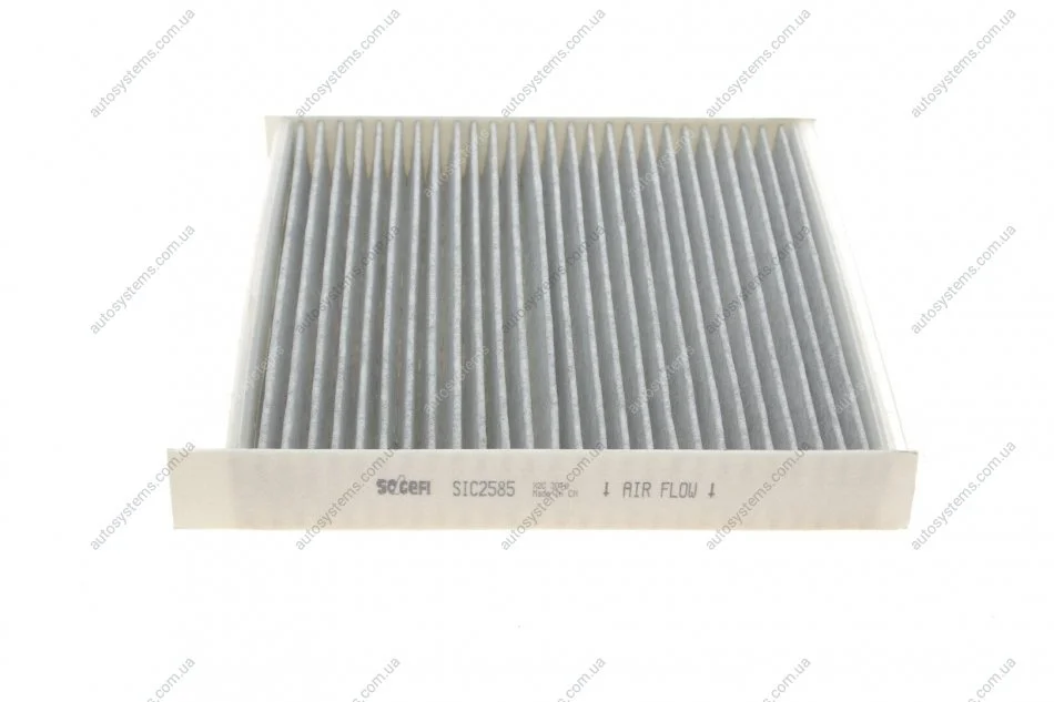 Фільтр салону Volvo S60/S70/S80/V70/XC90 -14 (вугільний) Purflux AHC173 (фото 1)