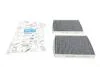 Фільтр салону BMW 5 (F10)/7 (F01) 2.0-6.0 08- (вугільний) (к-кт 2 шт.) Purflux AHC336-2 (фото 1)