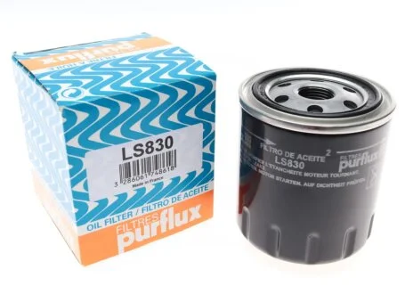 Фільтр масляний Nissan Primera/Almera/Sunny 1.3-3.0i 70-07 Purflux LS830