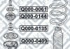 Подшипник опоры переднего амортизатора Q-fix Q0000135 (фото 3)