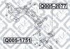 Сайлентблок задній переднього ричага підсилений Q-fix Q0052077 (фото 3)