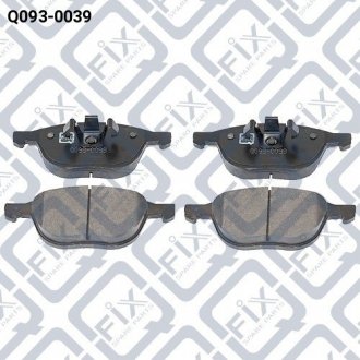 Колодки тормозные передние дисковые Q-fix Q0930039