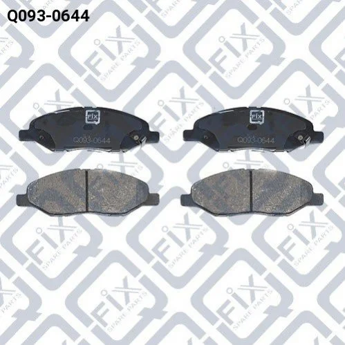 Колодки тормозные передние дисковые Q-fix Q0930644 (фото 1)