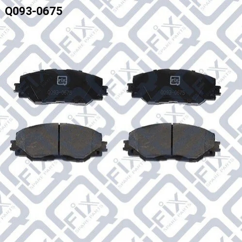 Колодки тормозные передние дисковые Q-fix Q0930675 (фото 1)