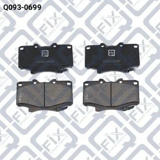 Колодки гальмівні передні дискові Q-fix Q0930699