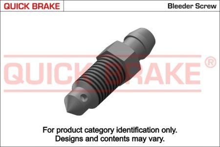Штуцер прокачки гальм (M6x1/7x29.0) Quick-brake 0033