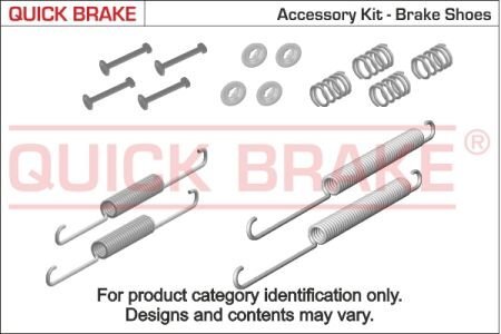 Комплект монтажный тормозных колодок Quick-brake 105-0507