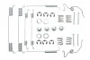 Комплект пружинок колодок ручника Ford Transit 86-91 (254x70) Quick-brake 105-0642 (фото 1)