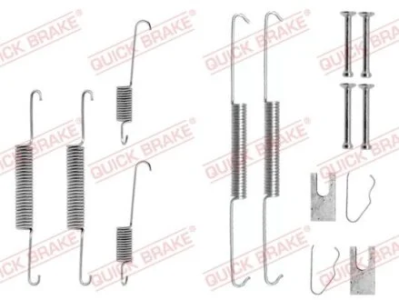 Комплект монтажный тормозных колодок Quick-brake 105-0645