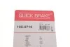 Комплект пружинок колодок ручника Opel Astra F/Ford Escort II 1.2-2.0 75-01 (Opel) Quick-brake 105-0710 (фото 9)